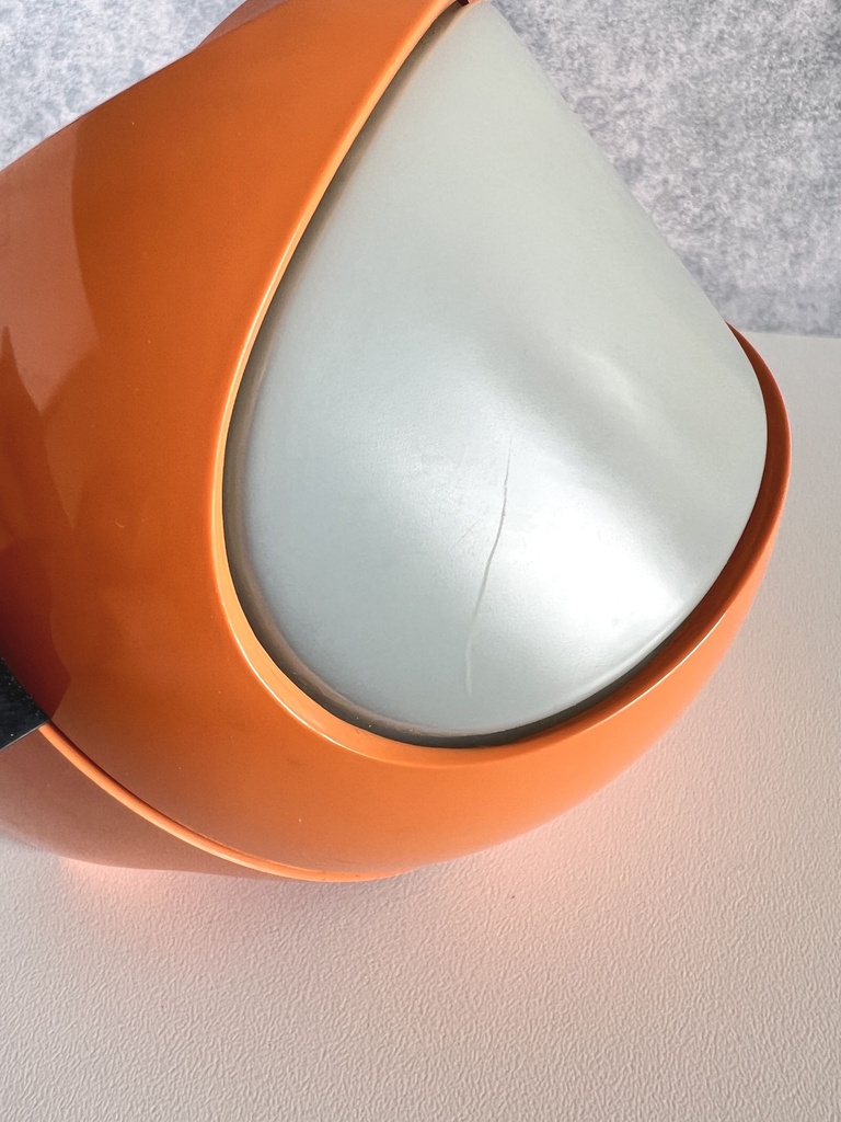 Stéréoscope View-Master rond orange