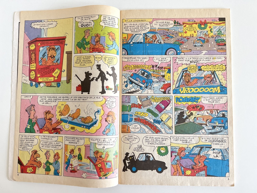Bande dessinée Alf - Semic France 1989