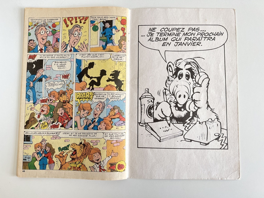 Bande dessinée Alf - Semic France 1989