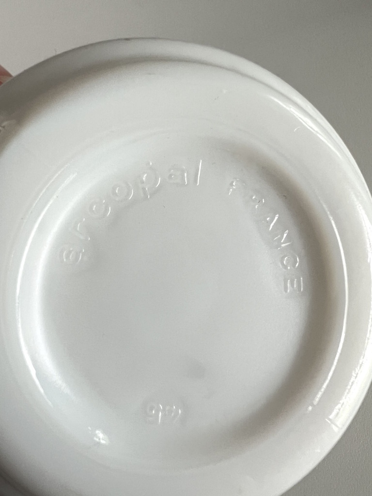 Tasse Arcopal Mésanges