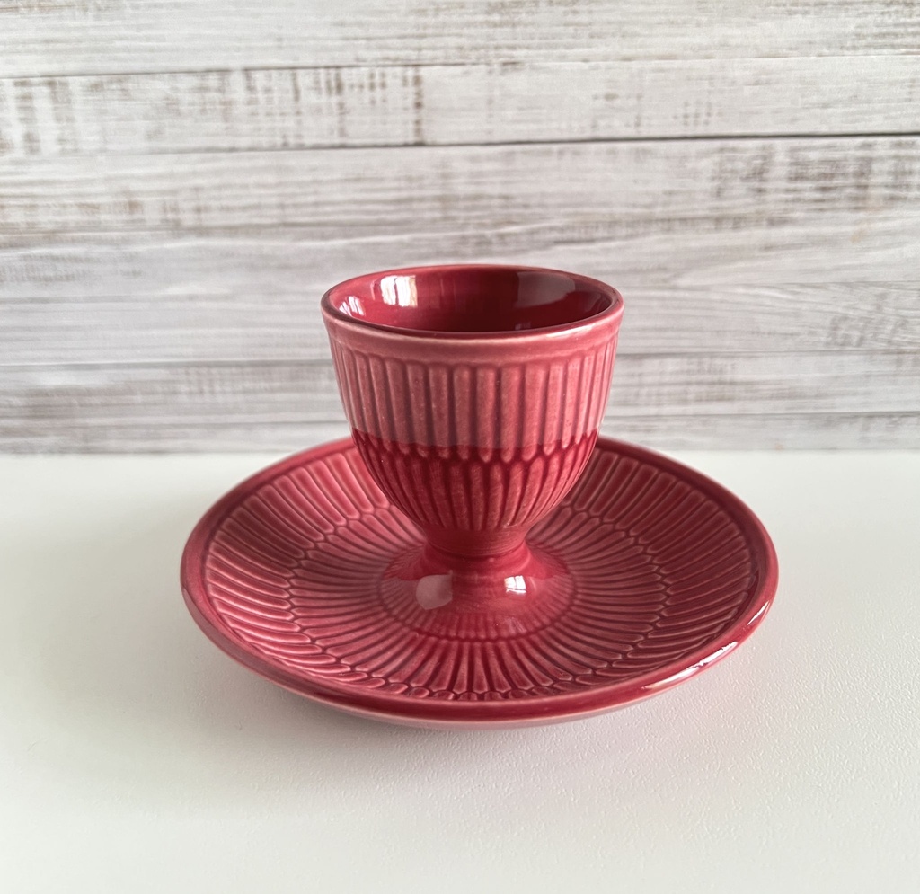 Coquetier Royal Boch Amarante