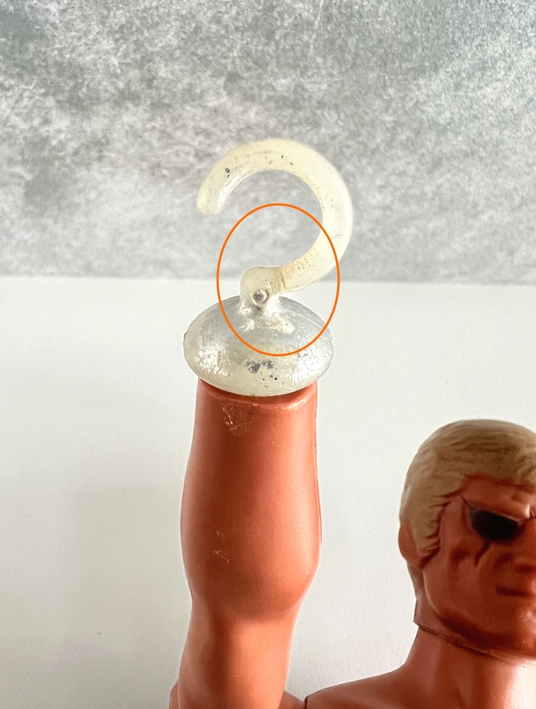 Poupée Big Jim Captain Hook - Mattel 1978