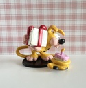 Figurine Marsupilami avec gâteau d'anniversaire - Applause