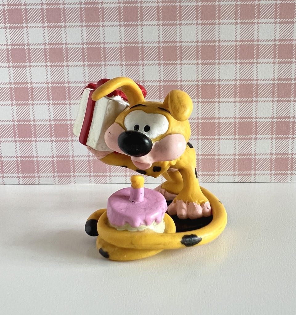 Figurine Marsupilami avec gâteau d'anniversaire - Applause