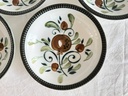 Lot de 6 assiettes creuses Boch Argenteuil