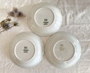 Lot de 6 assiettes creuses Boch Argenteuil