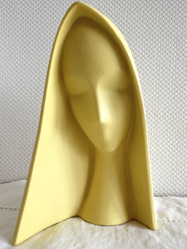 Vierge Marie jaune pastel - Goebel 1958
