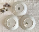 Lot de 6 assiettes creuses Boch Argenteuil