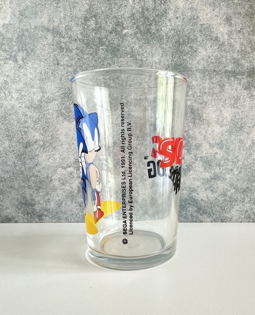 Verre à eau Sonic - 1991