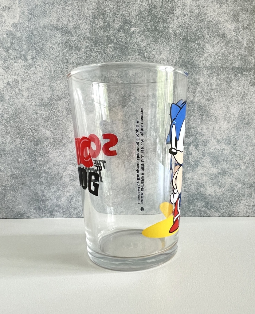 Verre à eau Sonic - 1991