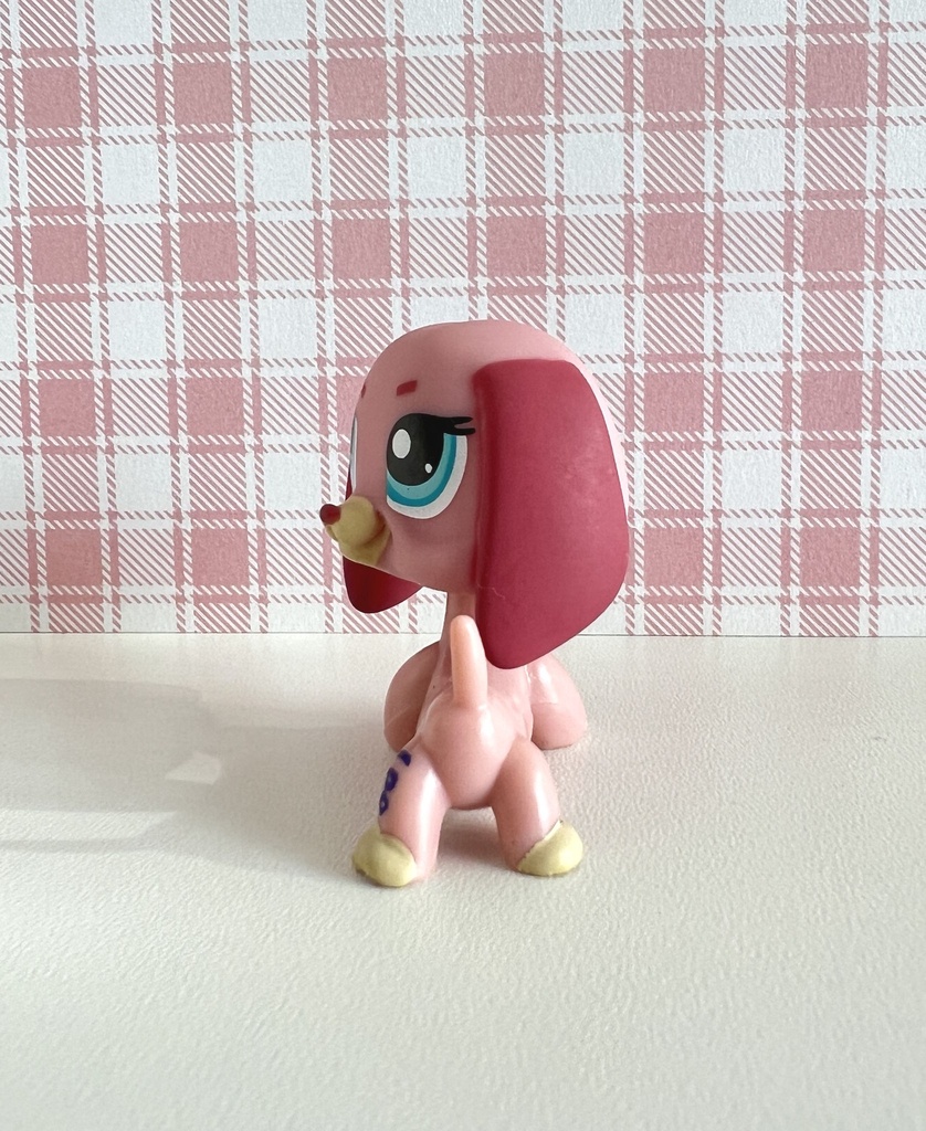 Figurine Chien Teckel 1306 Littlest Pet Shop - 2010