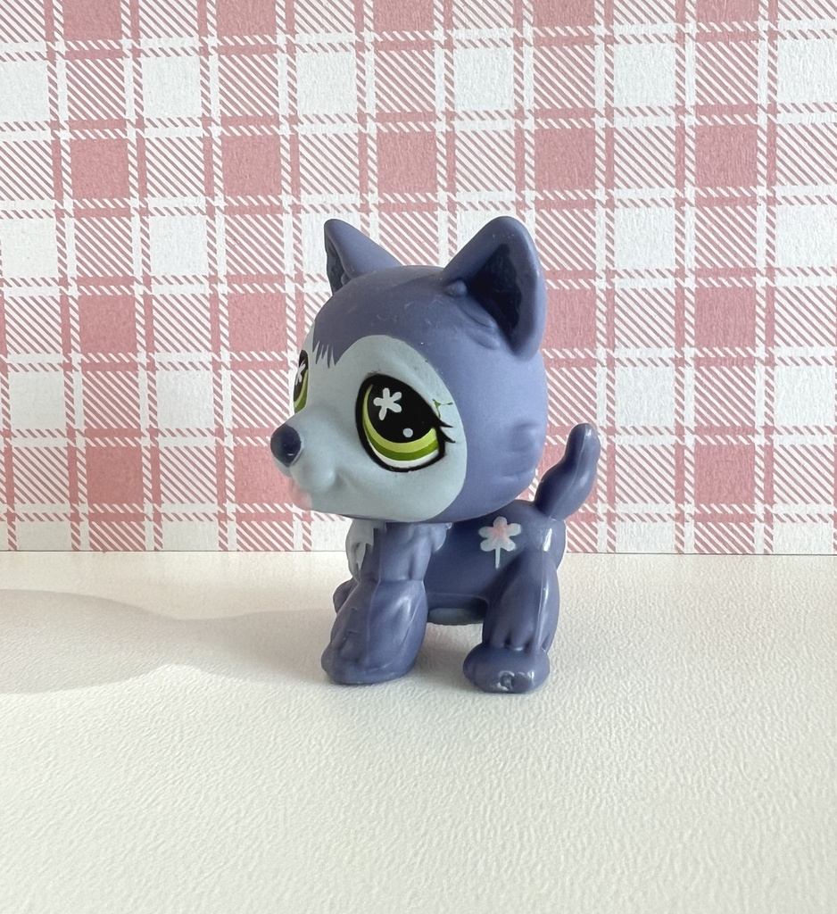 Figurine Chien Husky 487 Littlest Pet Shop - 2006