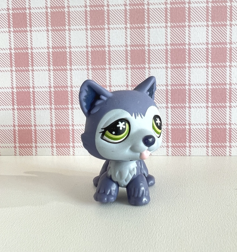 Figurine Chien Husky 487 Littlest Pet Shop - 2006