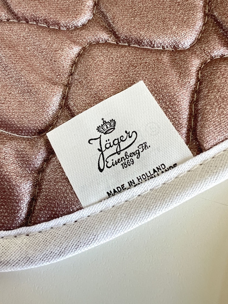 Paire de maniques motif Copenhague / Saxe