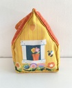 Peluche Puppy chiot dans sa niche - Fisher-Price 1977