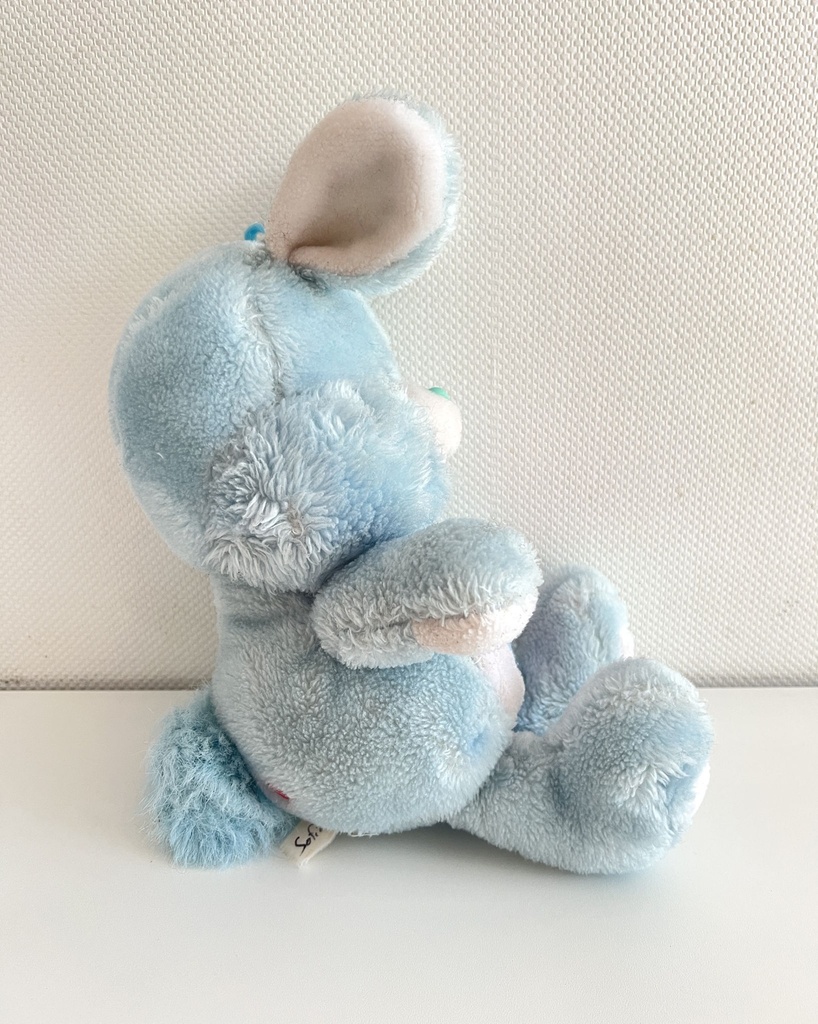 Peluche Bisounours Cousins Lapin Toufou - 1984