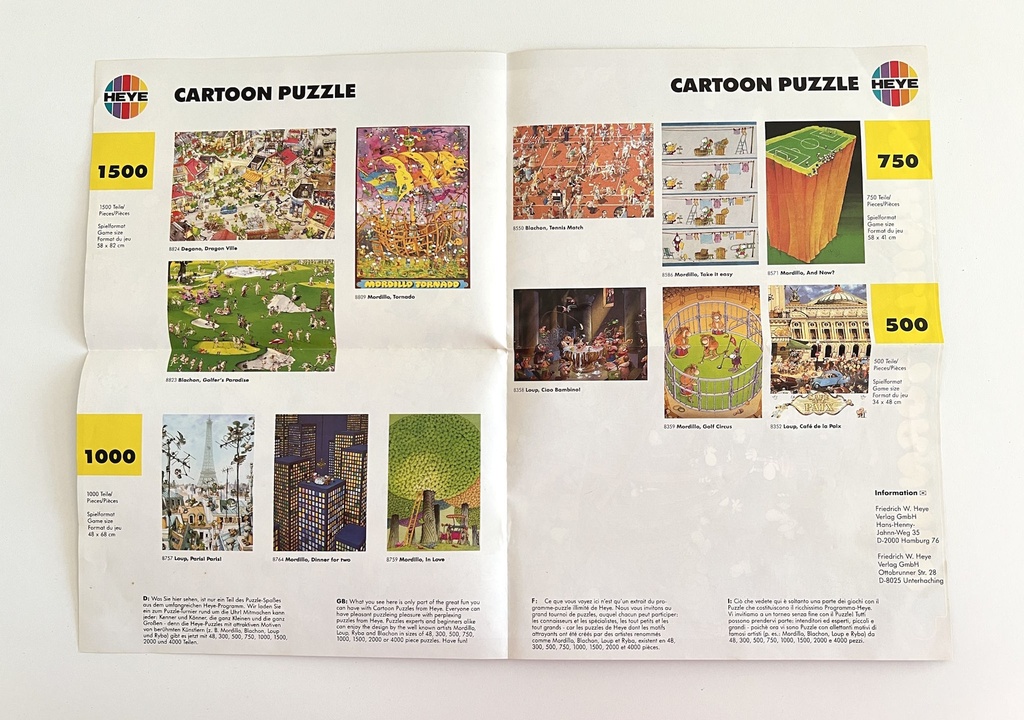 Puzzle Heye Mordillo Tornado