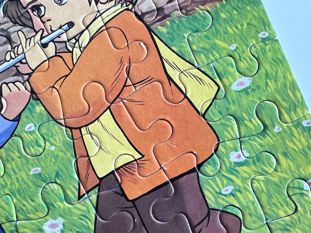 Puzzle Rémi sans famille - MB 1981