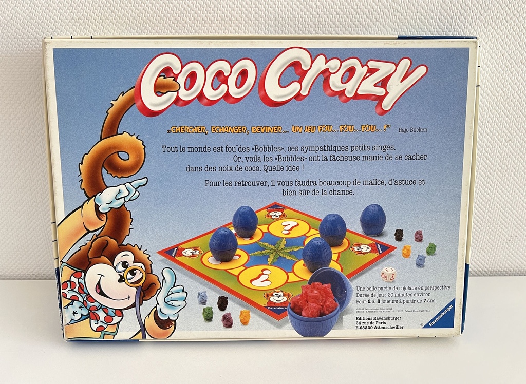 Jeu de société Coco Crazy - Ravensburger 1992