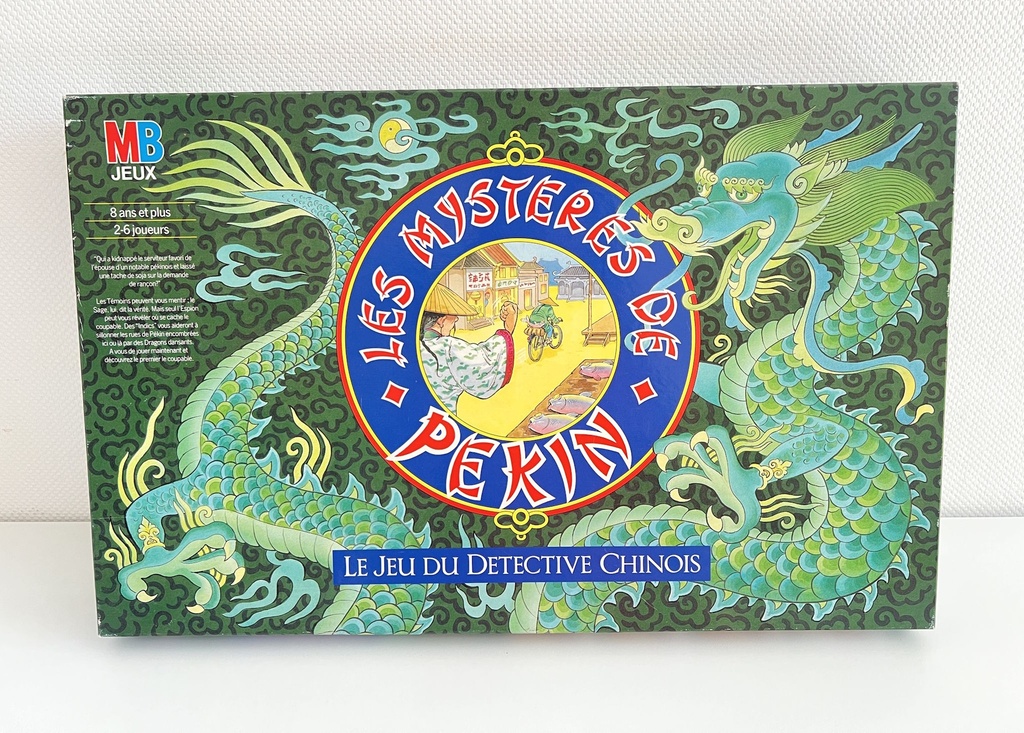 Jeu de société Les mystères de Pékin - 1987