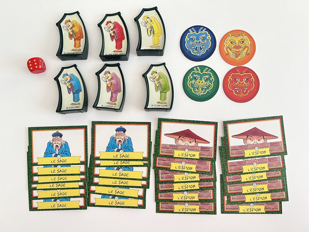 Jeu de société Les mystères de Pékin - 1987