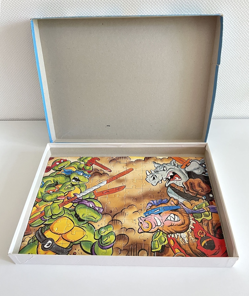 Puzzle 100 pièces Tortues Ninja - Selecta 1990