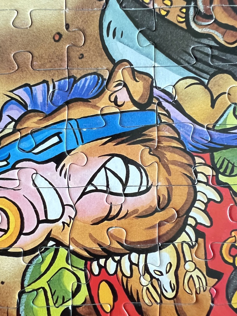 Puzzle 100 pièces Tortues Ninja - Selecta 1990