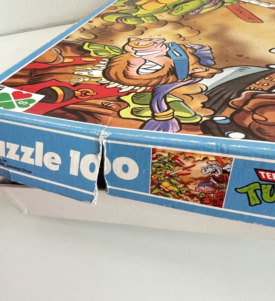 Puzzle 100 pièces Tortues Ninja - Selecta 1990