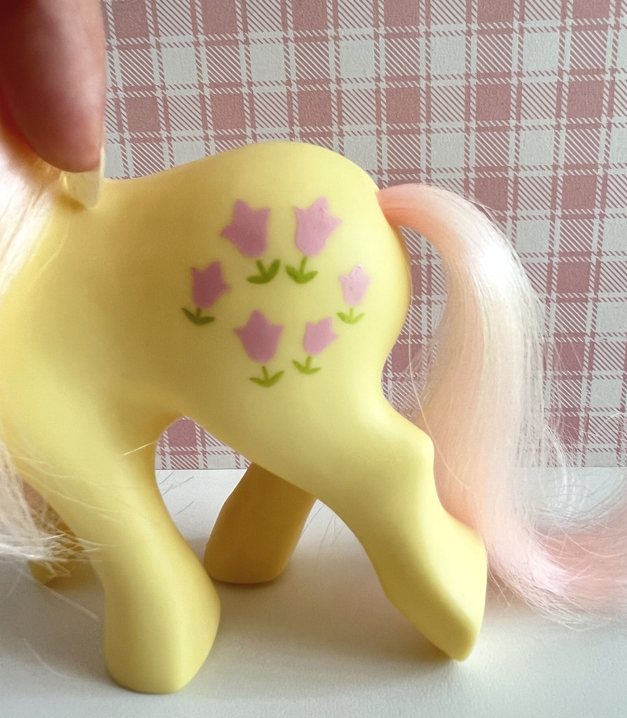 Figurine Mon Petit Poney Tulipe (Posey) G1