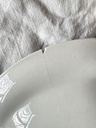 Lot de 6 assiettes creuses Boch Mercure bleu