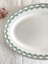 Plat ovale Boch Carlotta