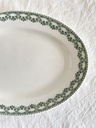 Plat ovale Boch Carlotta