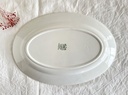 Plat ovale Boch Carlotta