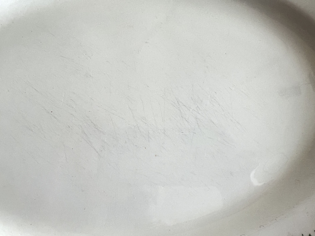 Plat ovale Boch Carlotta