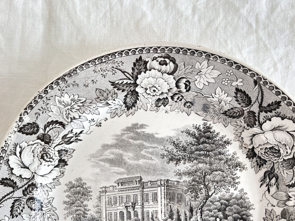 Assiette Château de Wannegem P. J. Boch