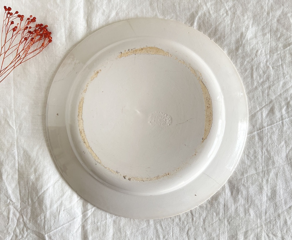 Assiette Château de Wannegem P. J. Boch