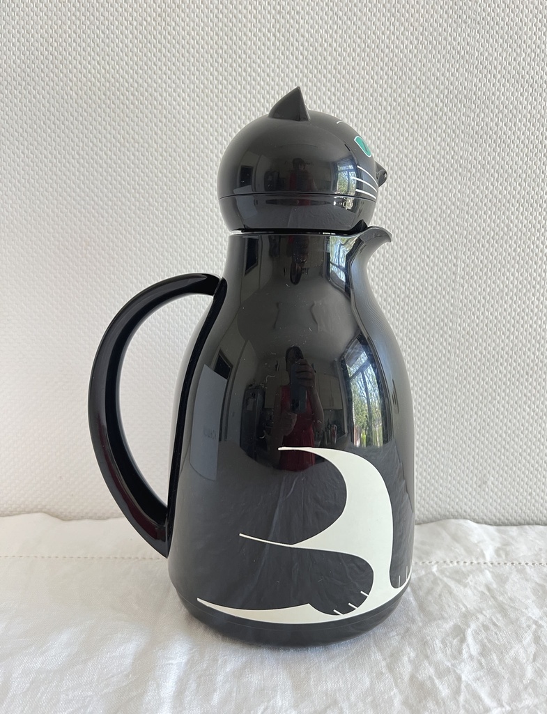 Pichet isotherme chat noir Helios