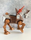 Figurine Cheval de combat Stridor - Maîtres de l'Univers (MOTU)
