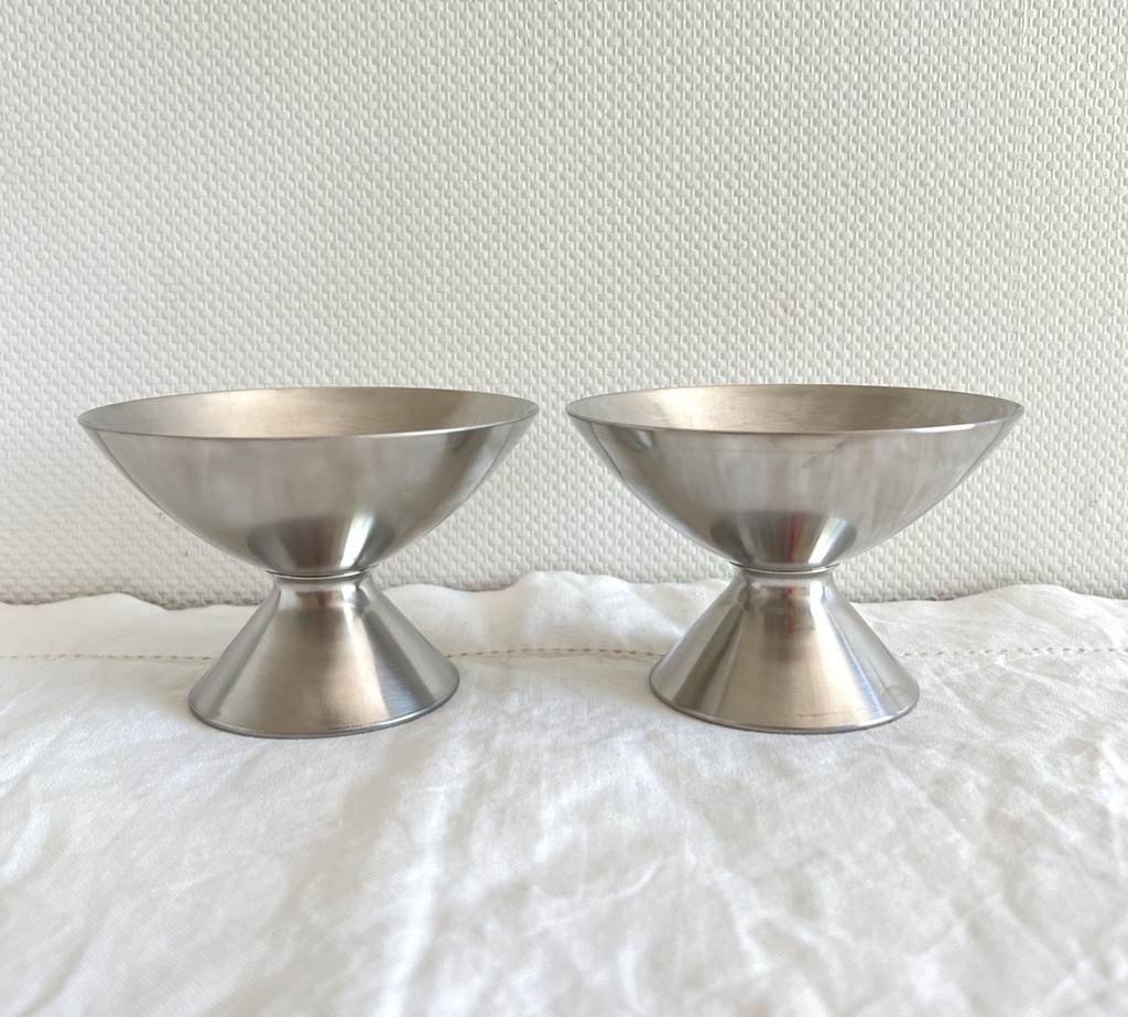 Ensemble de 4 coupes à glace en inox Succes Germany
