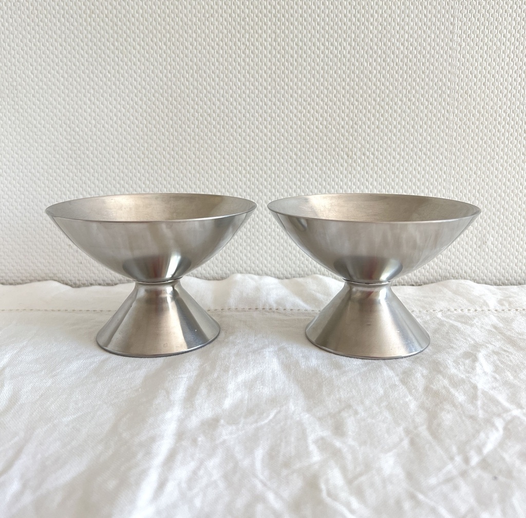 Ensemble de 4 coupes à glace en inox Succes Germany