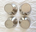 Ensemble de 4 coupes à glace en inox Succes Germany