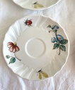 Ensemble de 4 petites tasses et 4 sous-tasses Villeroy & Boch Bouquet
