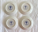 Ensemble de 4 petites tasses et 4 sous-tasses Villeroy & Boch Bouquet