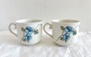 Ensemble de 4 petites tasses et 4 sous-tasses Villeroy & Boch Bouquet
