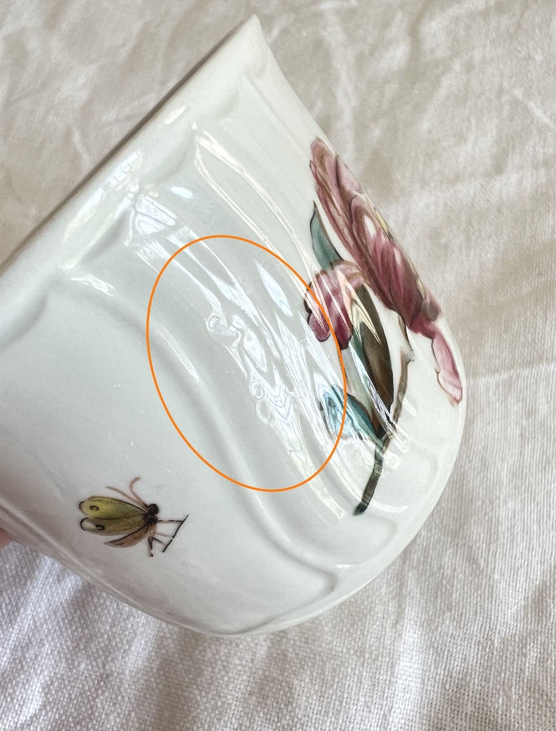 Ensemble de 4 petites tasses et 4 sous-tasses Villeroy & Boch Bouquet