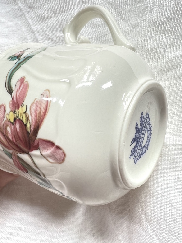 Ensemble de 4 petites tasses et 4 sous-tasses Villeroy & Boch Bouquet