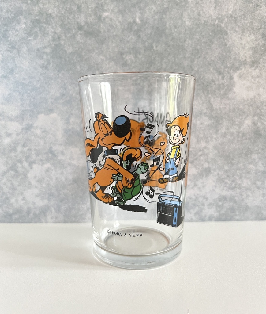 Verre à eau Boule et Bill