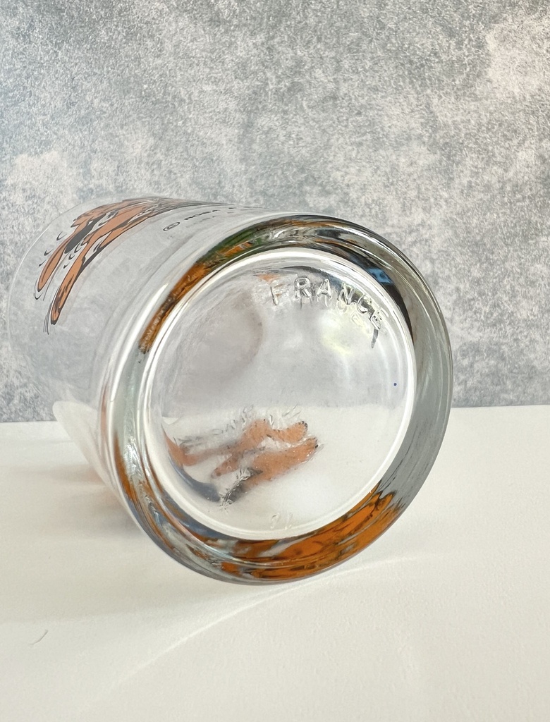 Verre à eau Boule et Bill