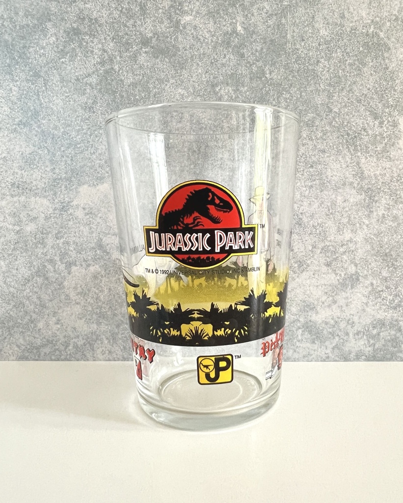 Verre à eau Jurassic Park - Detry 1992