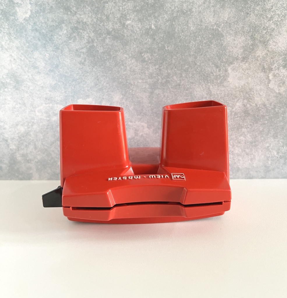 Stéréoscope View-Master rouge
